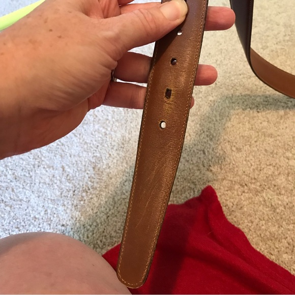 Trafalgar Brown Leather Belt - Picture 4 of 9